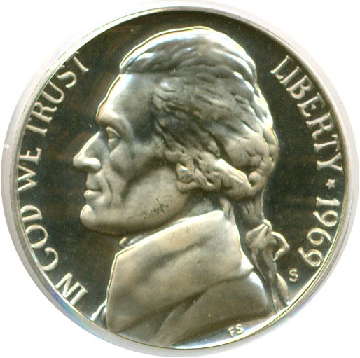 Value of 1969 s nickel